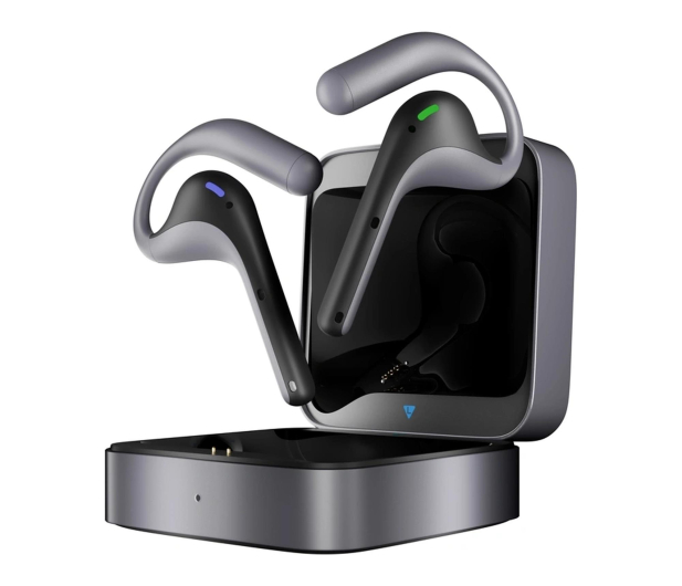 TimeKettle Słuchawki Tłumaczące W4 Pro srebrne - 1571396 - zdjęcie